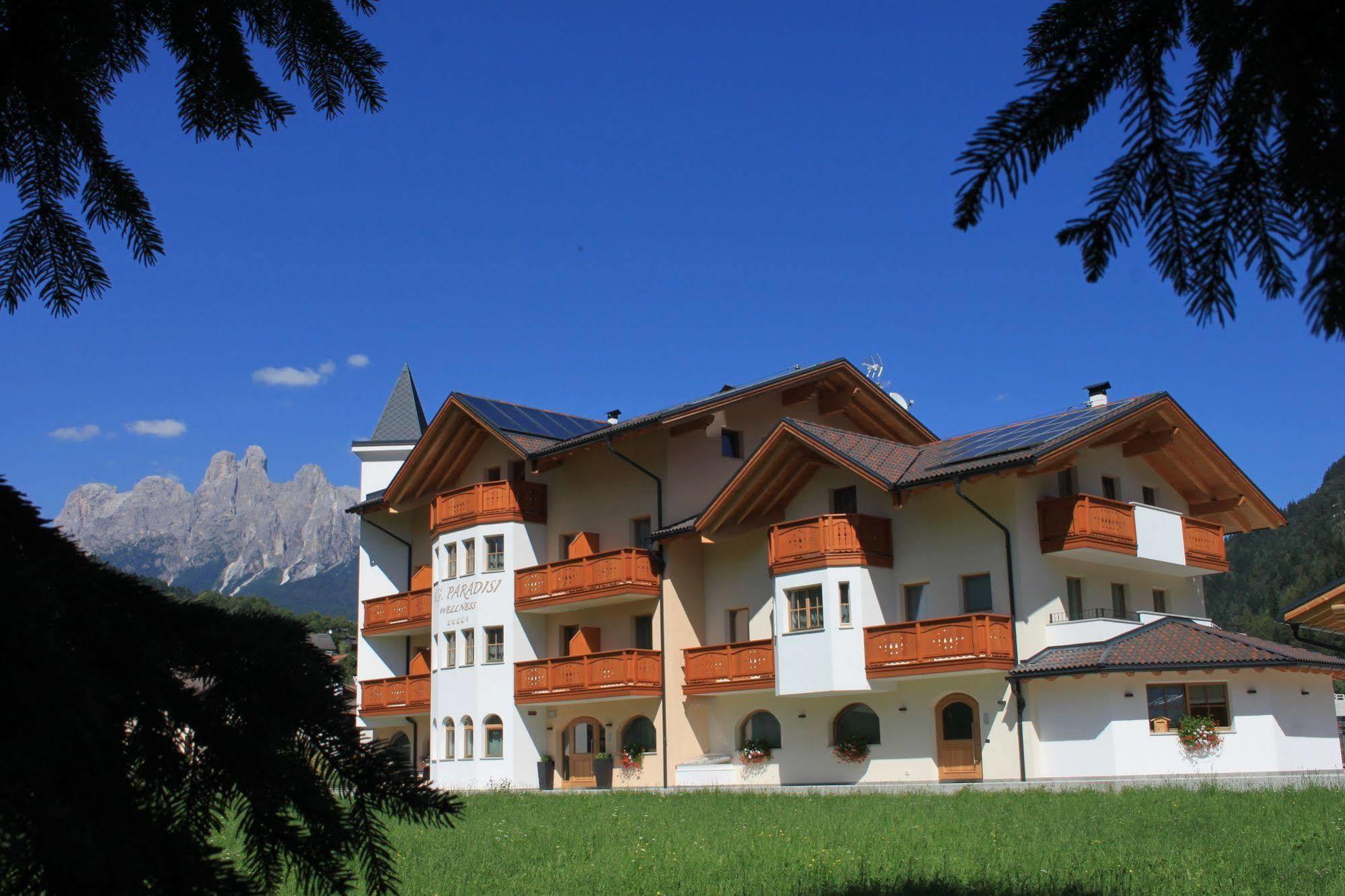 Hotel Garni Paradisi - Wellness & Spa Mezzano Exterior photo